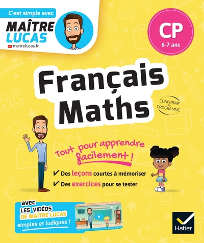 Français Et Maths Cp, Cahier De Révision Et D'Entrainement - C'Est Simple Avec Maître Lucas