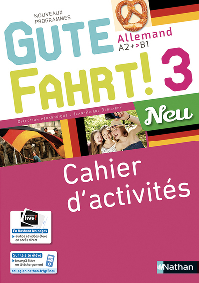 Gute Fahrt ! 3 Neu - Cahier D'Activités - 2018