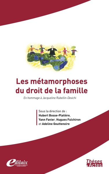 Les métamorphoses du droit de la famille - Bosse-Platiere