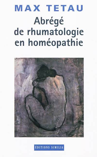 Abrege De Rhumatologie En Homeopathie