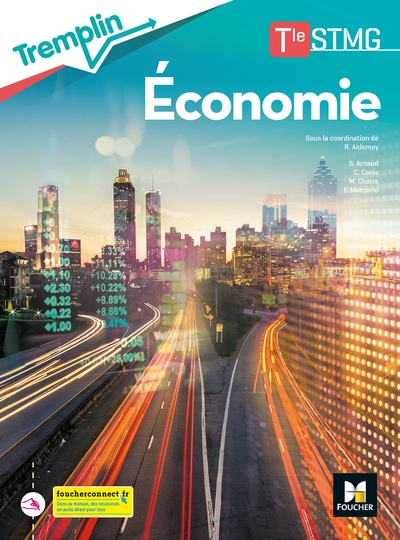 Tremplin - ECONOMIE Tle STMG - Éd. 2020 - Livre élève