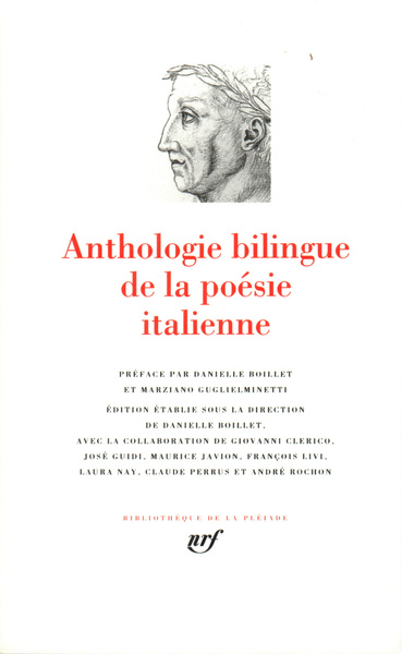 Anthologie bilingue de la poésie italienne - un collectif de traducteurs