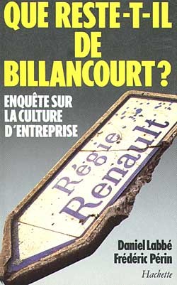 Que reste-t-il de Billancourt ? - Daniel Labbé