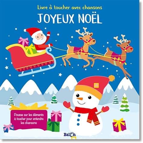 Livre sonore à toucher Noël