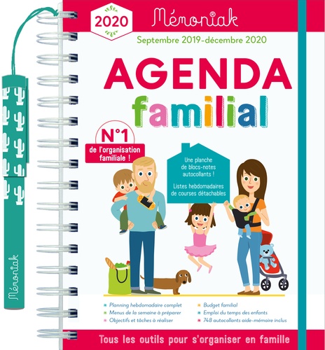 Agenda familial Mémoniak  Edition 2019-2020