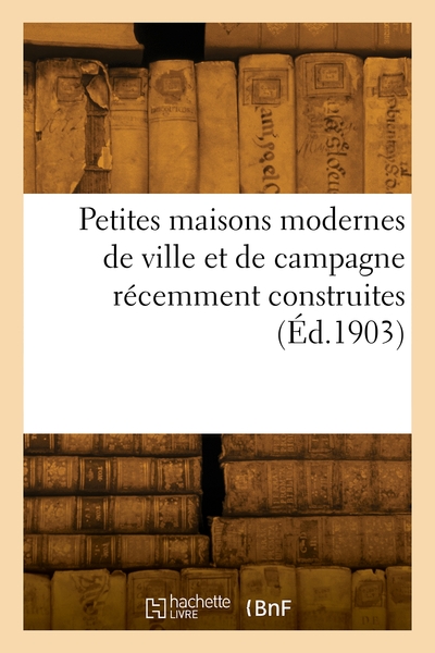 Petites maisons modernes de ville et de campagne récemment construites