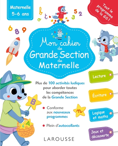 Mon grand cahier de Grande section