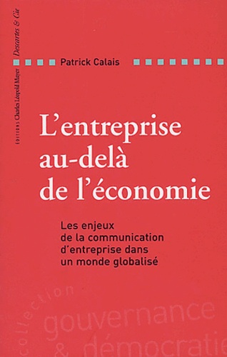 L entreprise au-dela de l'économie