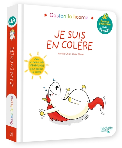 Livre Son - Les Émotions De Gaston - Je Suis En Colère