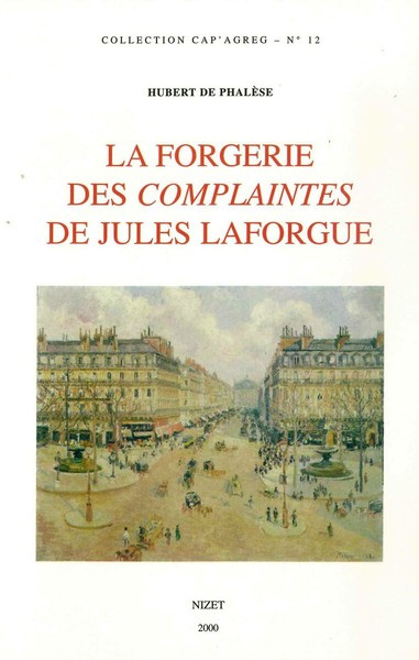 La Forgerie des Complaintes de Jules Laforgue - Hubert de Phalèse