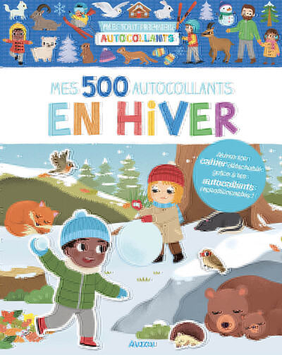 Mes 500 autocollants en hiver