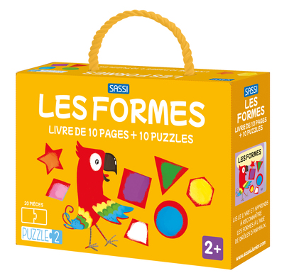 Puzzle 2. Les Formes, Livre De 10 Pages + 10 Puzzles