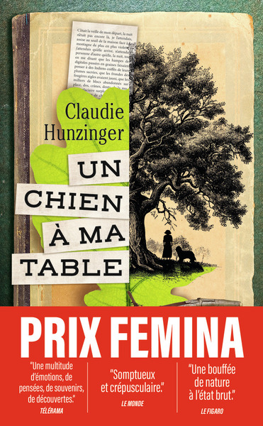 Un chien à ma table - Claudie Hunzinger