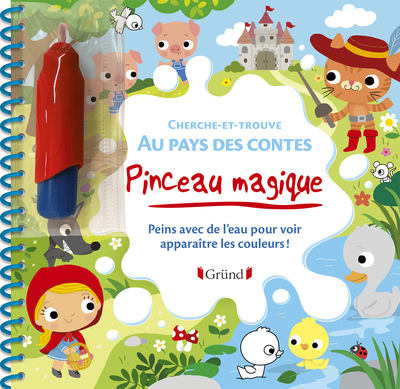 Pinceau magique - Cherche-et-trouve au pays des contes