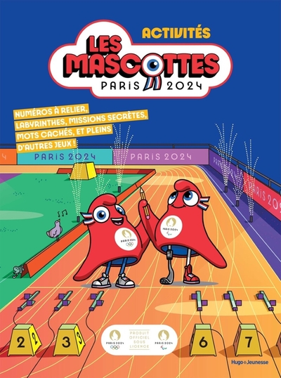 Livre D'Activités Mascotte Paris, Livre D'Activités Mascotte Paris 2024