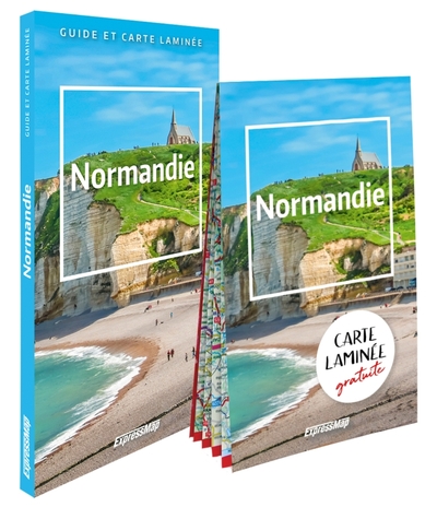 Normandie (guide et carte laminée)