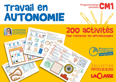 TRAVAIL EN AUTONOMIE CM1 (livre + ressources numériques)