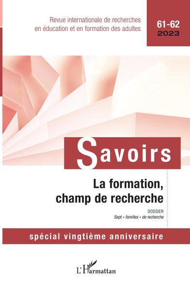 Savoirs N° 61-62, 2023 Volume 61