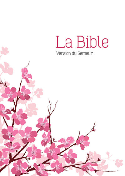 Bible, version Semeur, rigide amandier, tranche blanche