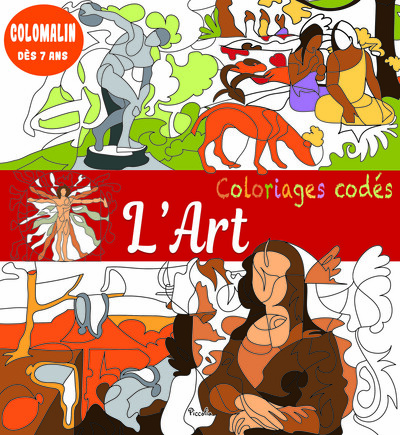 Coloriages codés - L'art - Marie Sophie