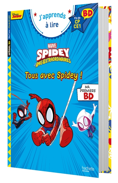 Disney BD Fin de CP-CE1 - Spidey et ses amis extraordinaires - Tous avec Spidey !