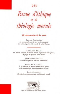 Revue d'éthique et de théologie morale N° 253, Mars 2009 Volume 253 - Collectif Retm