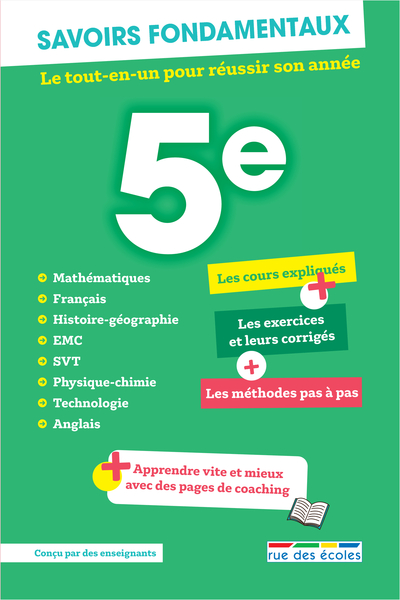 Savoirs fondamentaux 5e