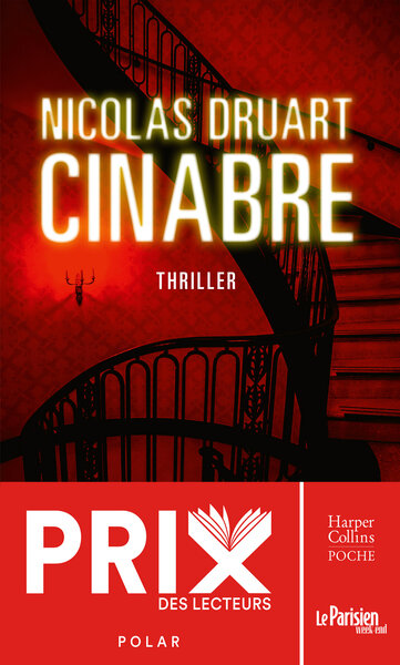 Cinabre, Prix Harpercollins Poche 2023 Noir