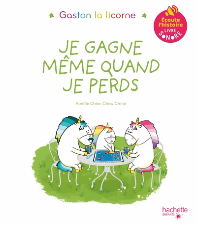 Livre son - Les émotions de Gaston - Je gagne même quand je perds