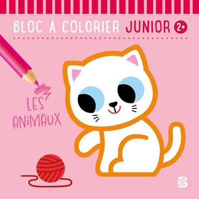 Bloc à colorier junior 2+ Les animaux