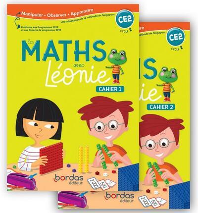 Les Maths avec Léonie CE2 2020 Cahiers de l'élève N°1 et N°2