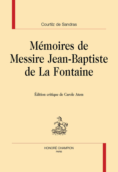 146 - Mémoires de Messire Jean- Baptiste de La Fontaine