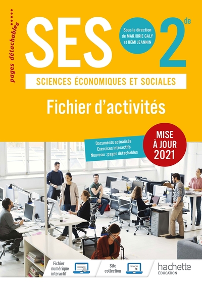 SES 2de - Fichier d'activités - Ed. 2021