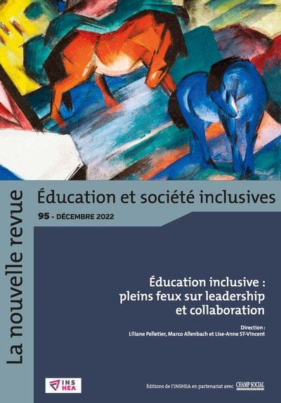 La nouvelle revue Education et société inclusives N° 95, décembre 2022 Volume 95