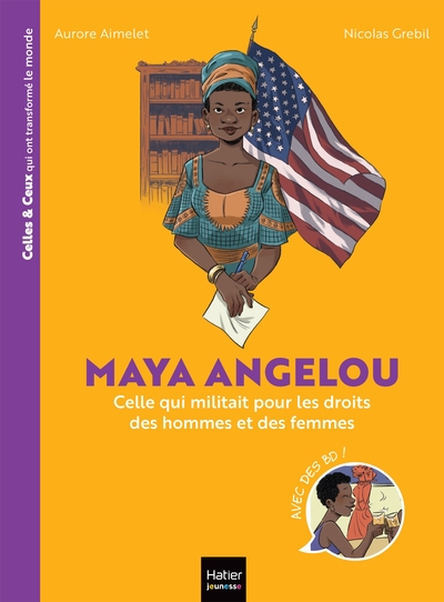 Celles et ceux qui ont transformé le monde - Maya Angelou - Aurore Aimelet