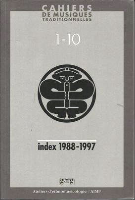 Index 1988-1997 Cahiers Musique