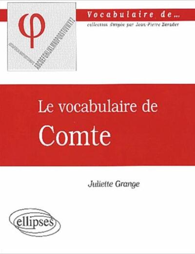 Le Vocabulaire De Comte