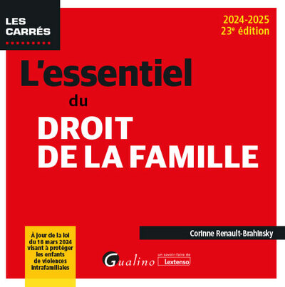 L'essentiel du droit de la famille