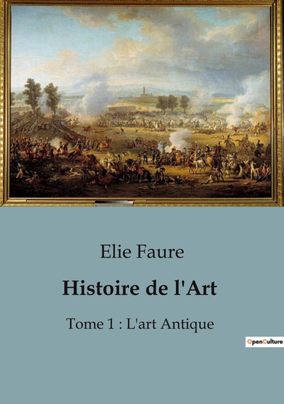 Histoire de l'Art - Volume 1