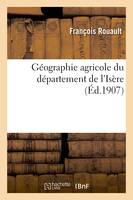 Géographie agricole du département de l'Isère