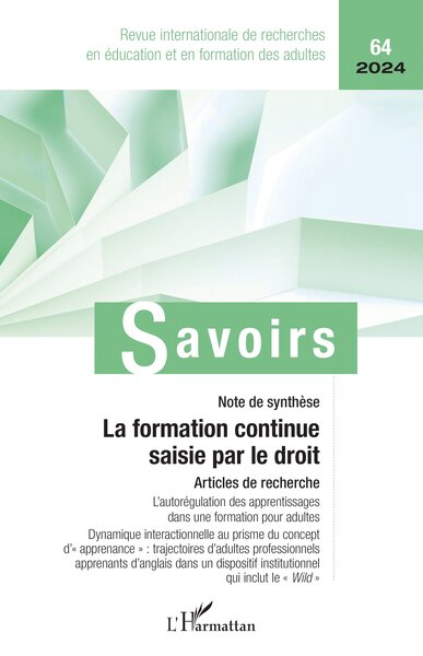 La Formation Continue Saisie Par Le Droit