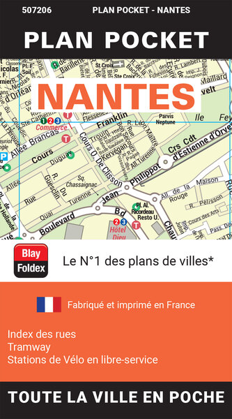 Nantes Plan Pocket 2024