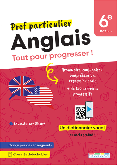 Prof particulier - Anglais 6e - Tout pour progresser !