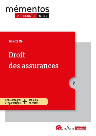 Droit des assurances - Juliette Mel