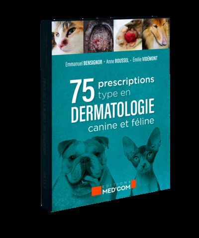 75 Prescriptions type en dermatologie canine et féline