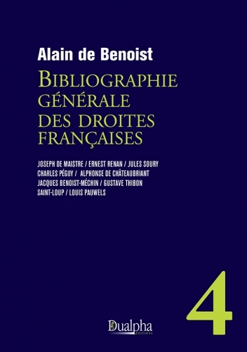 Bibliographie générale des droites françaises – volume 4