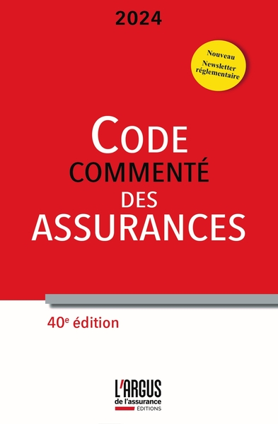 Code des assurances 2024, commenté