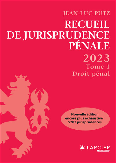 Recueil de Jurisprudence pénale - Volume 1