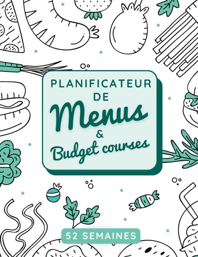 Planificateur de menus et budget courses - Virginie Pellegrini