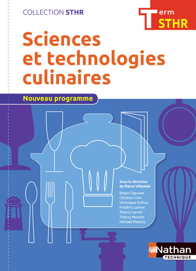 Sciences et technologies culinaires Terminale (STHR) - elève 2017